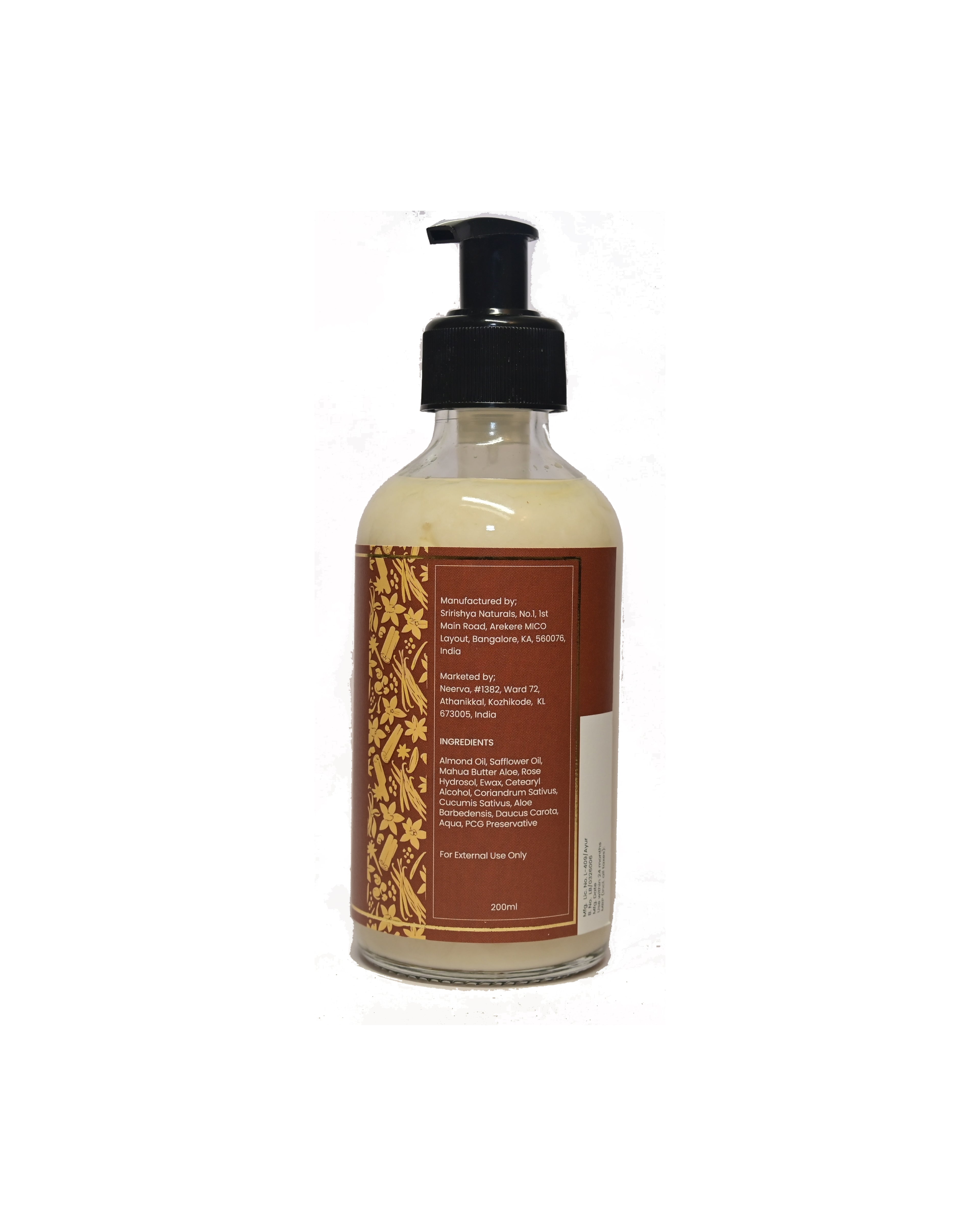 Rose & Almond Body Lotion